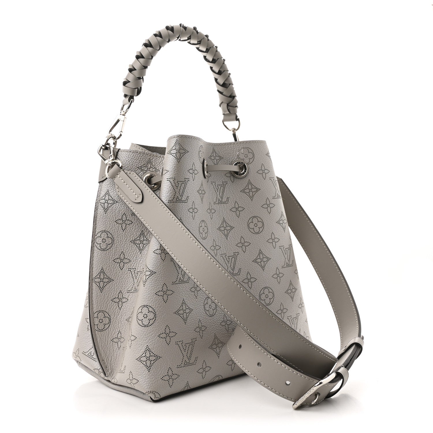 Louis Vuitton Metallic Mahina Muria Gris Souris 3 of 10