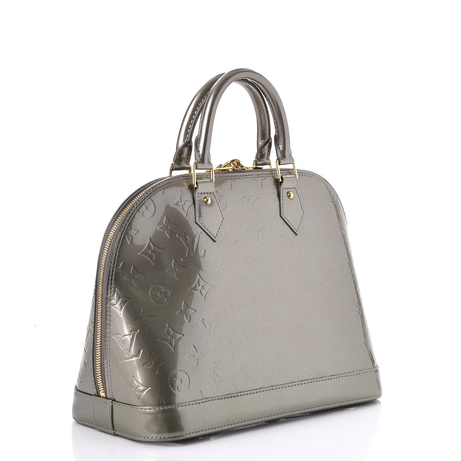 Louis Vuitton Vernis Alma PM Gris Art Deco 3 of 8