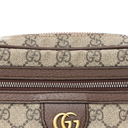 Gucci Soft GG Supreme Monogram Medium Ophidia Belt Bag Dark Brown 8 of 10