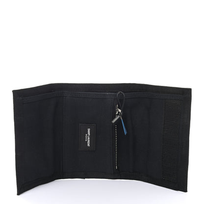 Saint Laurent Canvas American Flag Print Buffalo Compact Wallet 5 of 6