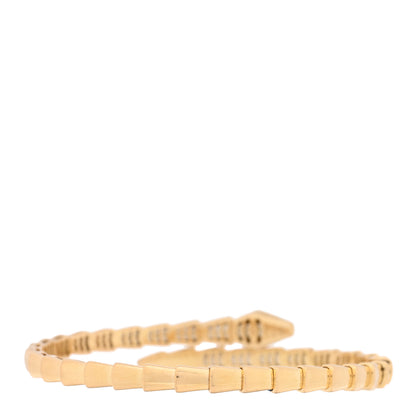 Bulgari 18K Yellow Gold Serpenti Viper Bracelet M 3 of 9