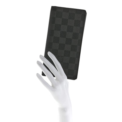 Louis Vuitton Damier Graphite Brazza Wallet 2 of 9