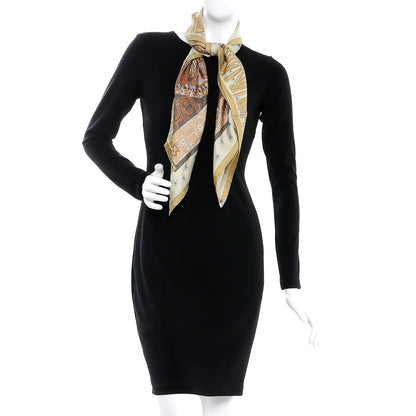 Hermes Silk Sur Un Tapis Volant Scarf 90 2 of 8