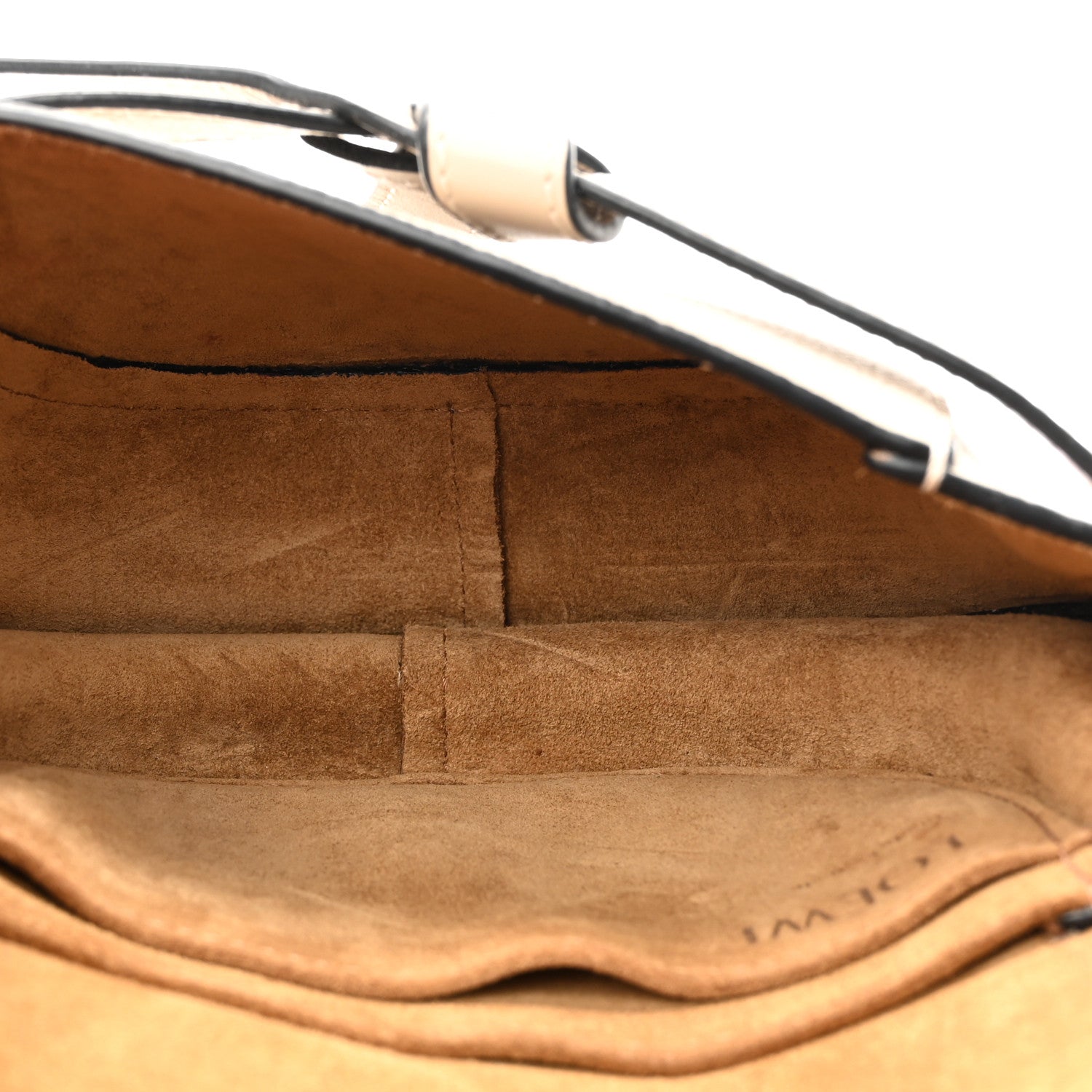 Loewe Grained Calfskin Mini Gate Crossbody Bag Light Oat 5 of 13