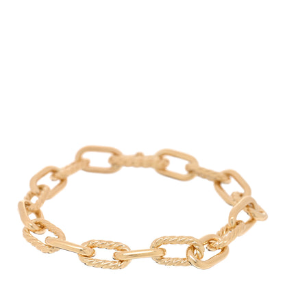 David Yurman 18K Yellow Gold 8.5mm Madison Classic Chain Bracelet 1 of 4