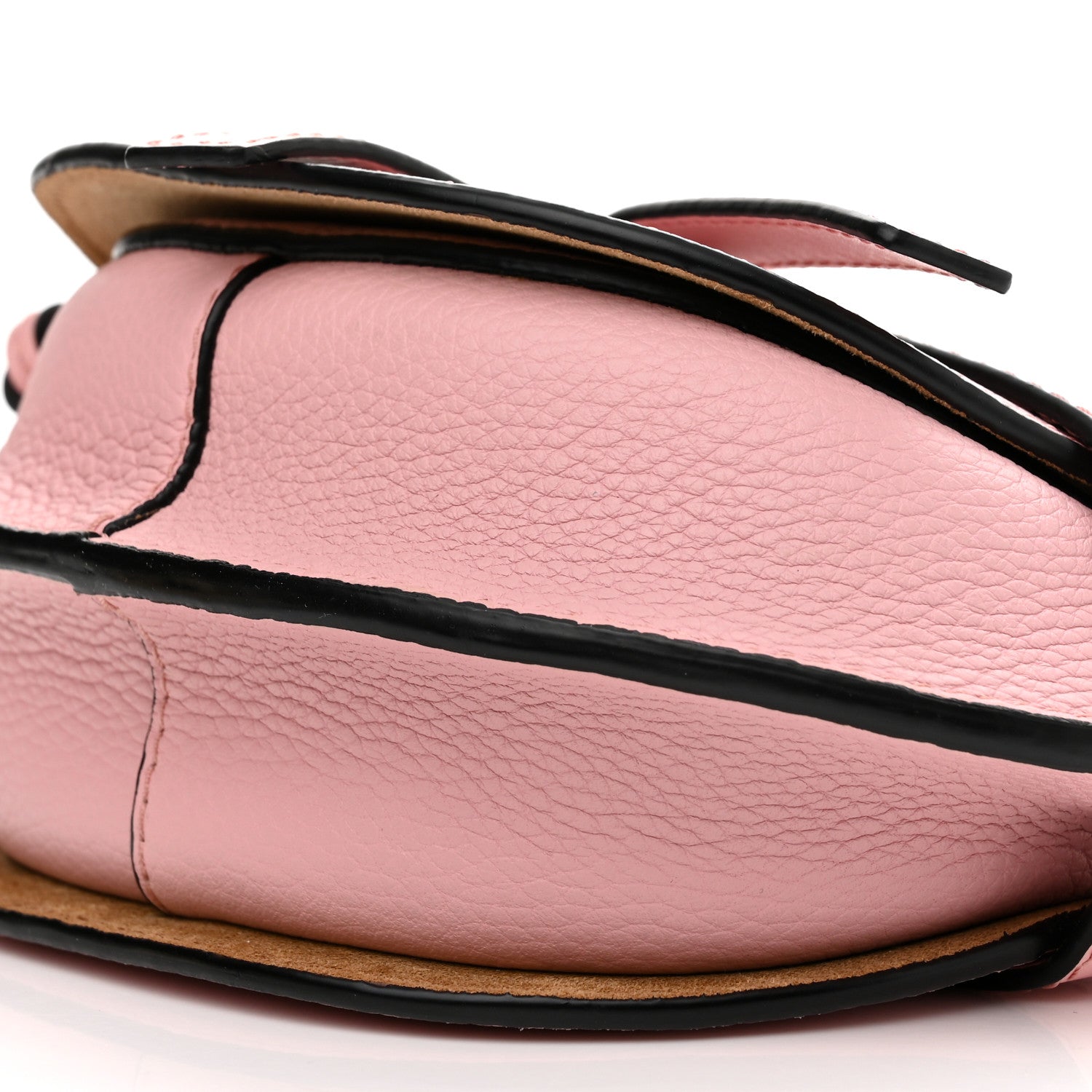 Loewe Grained Calfskin Mini Gate Crossbody Bag Pastel Pink 9 of 9