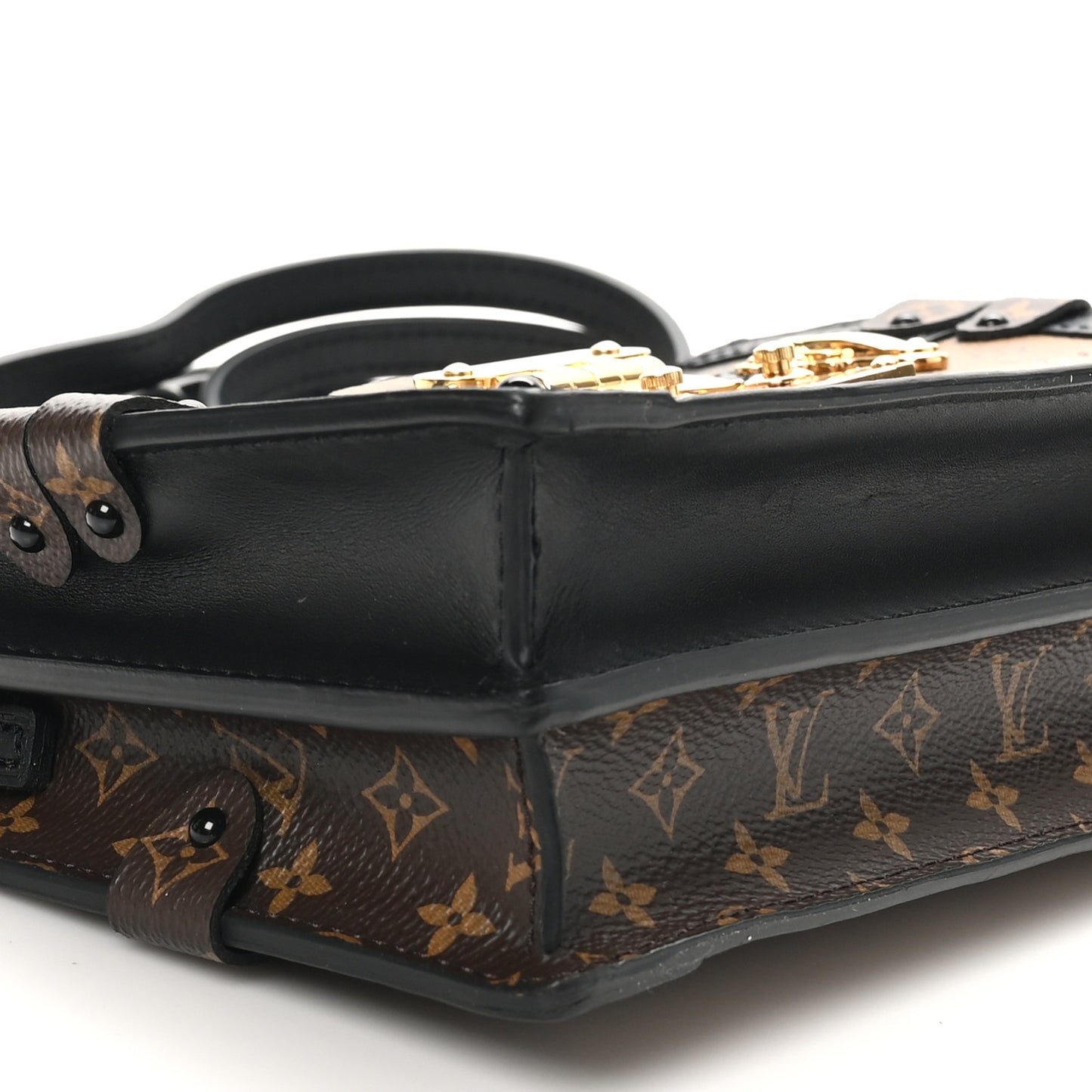 Reverse Monogram Trunk Clutch