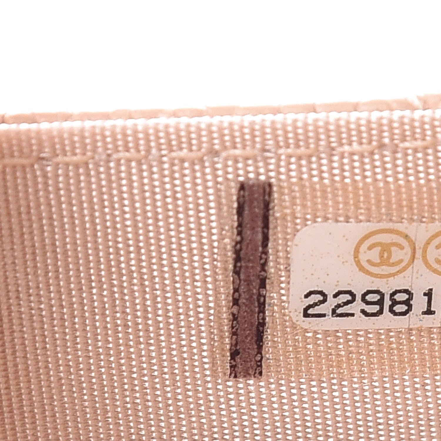 Chanel Caviar Quilted Boy Card Holder Wallet Beige Clair 8 of 9