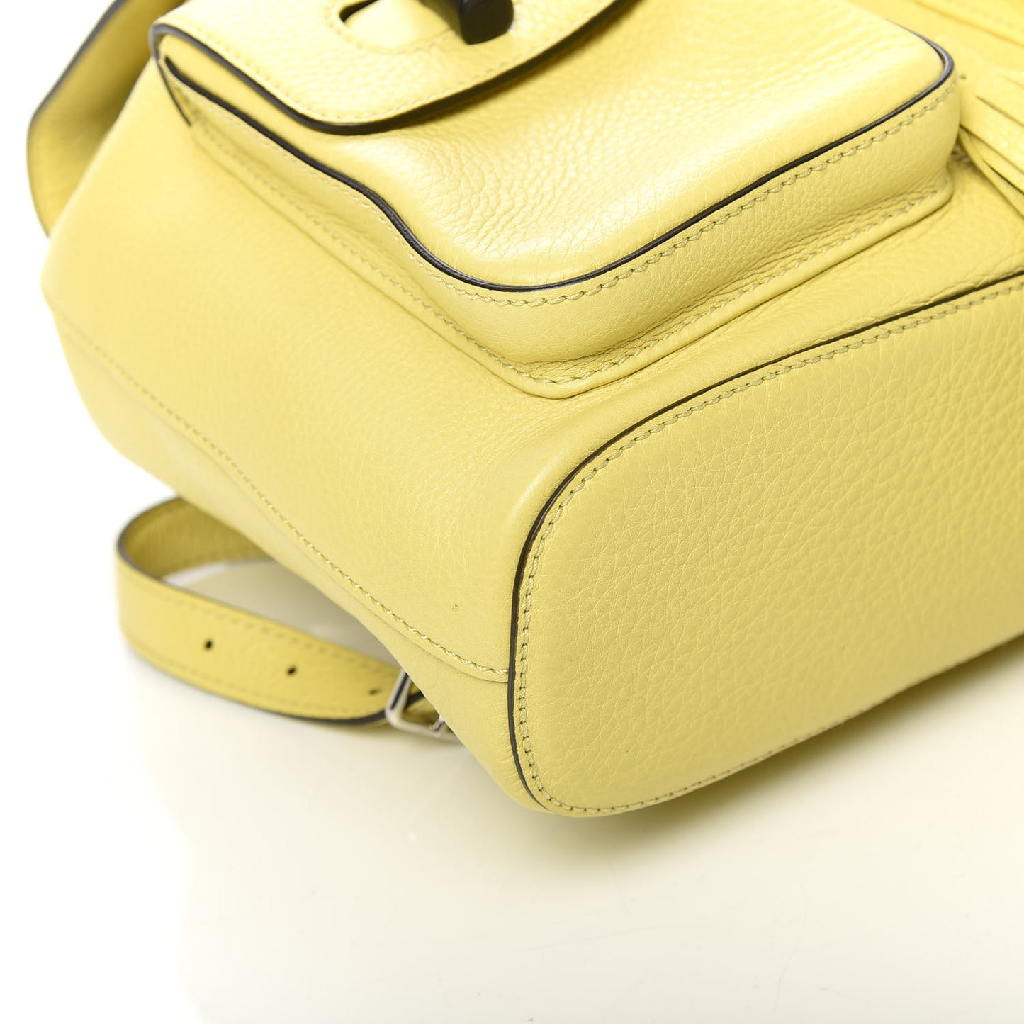 Cellarius Calfskin Medium Bamboo Backpack Mimosa Flower