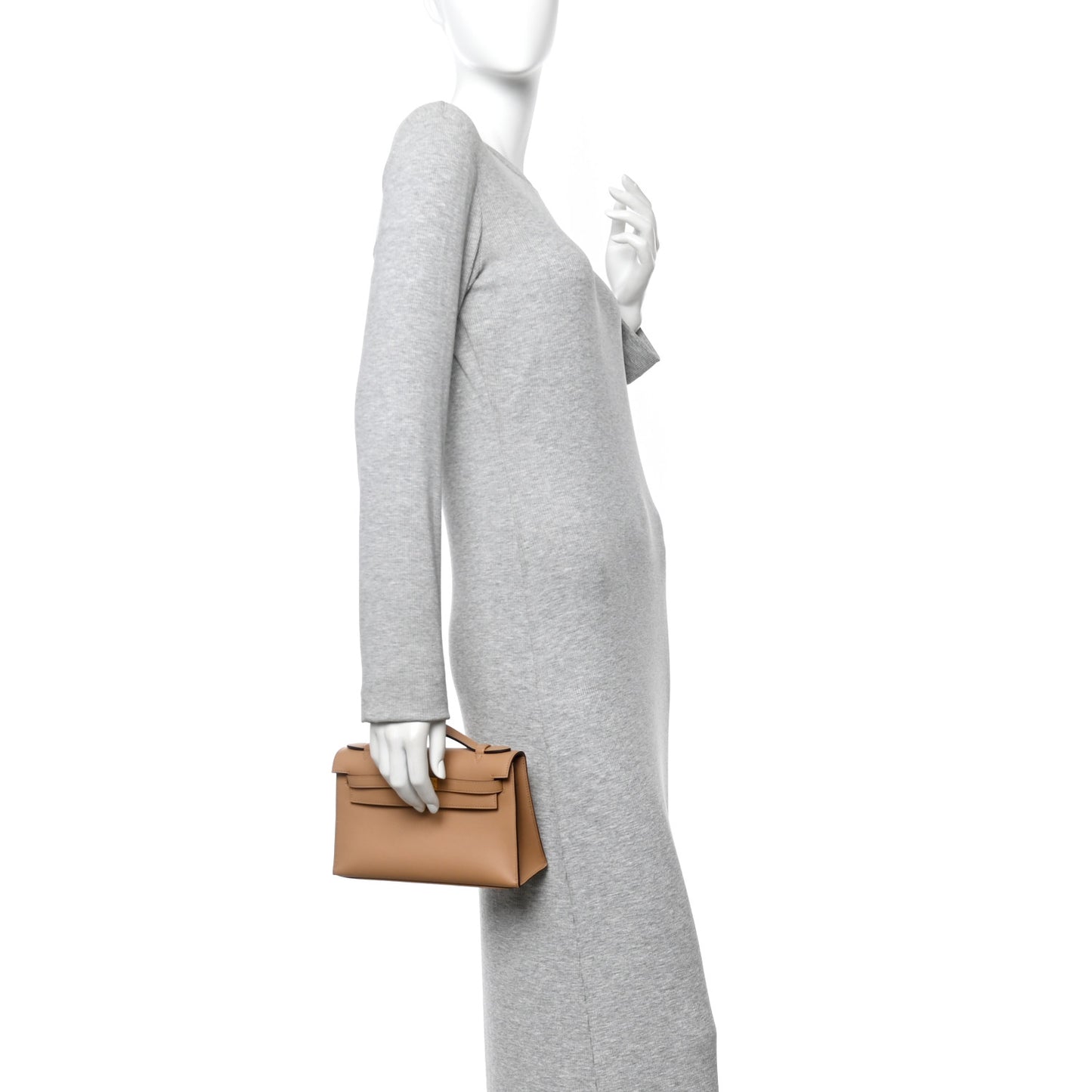 Swift Kelly Pochette Clutch Chai