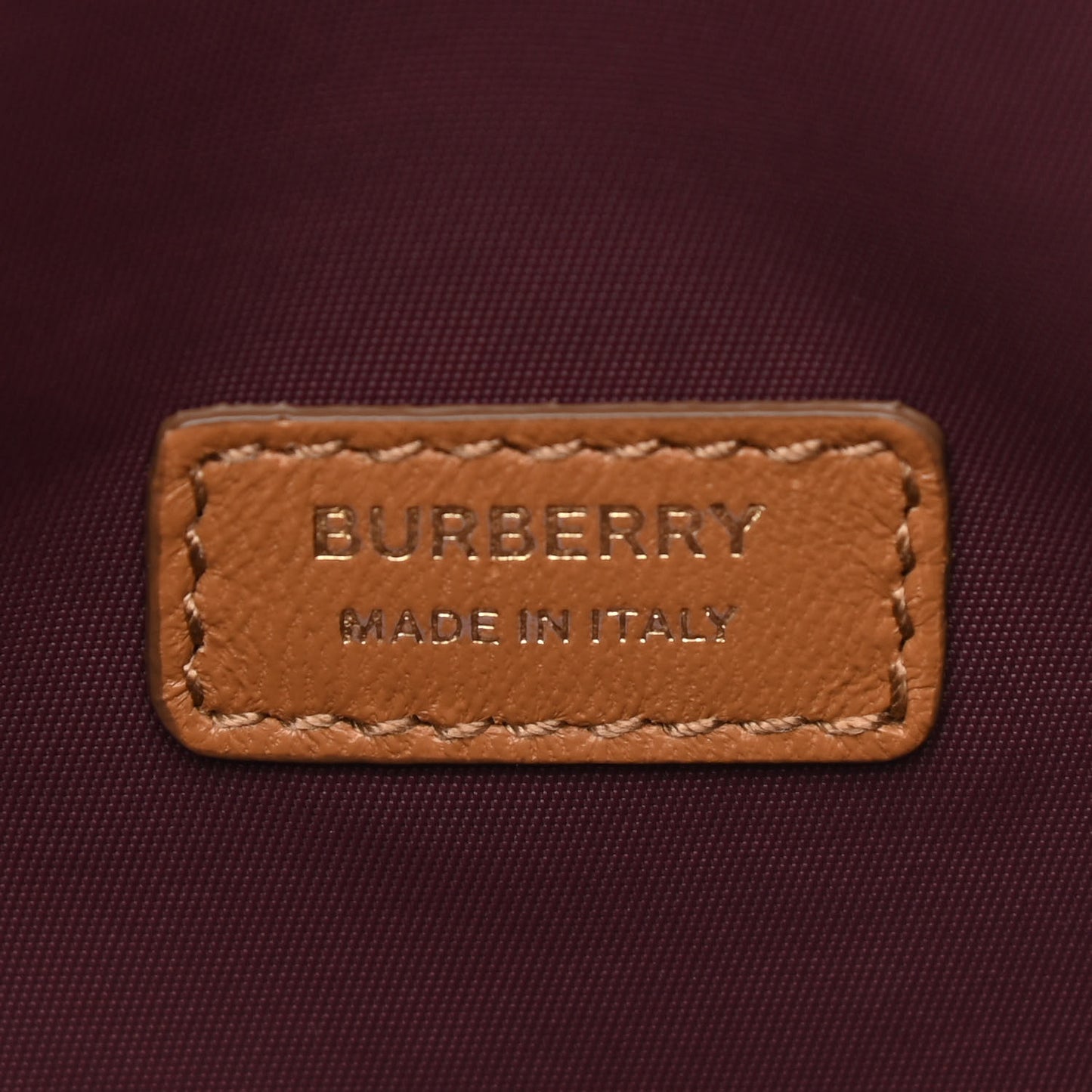 Lambskin Quilted Lola Barrel Bag Maple Brown