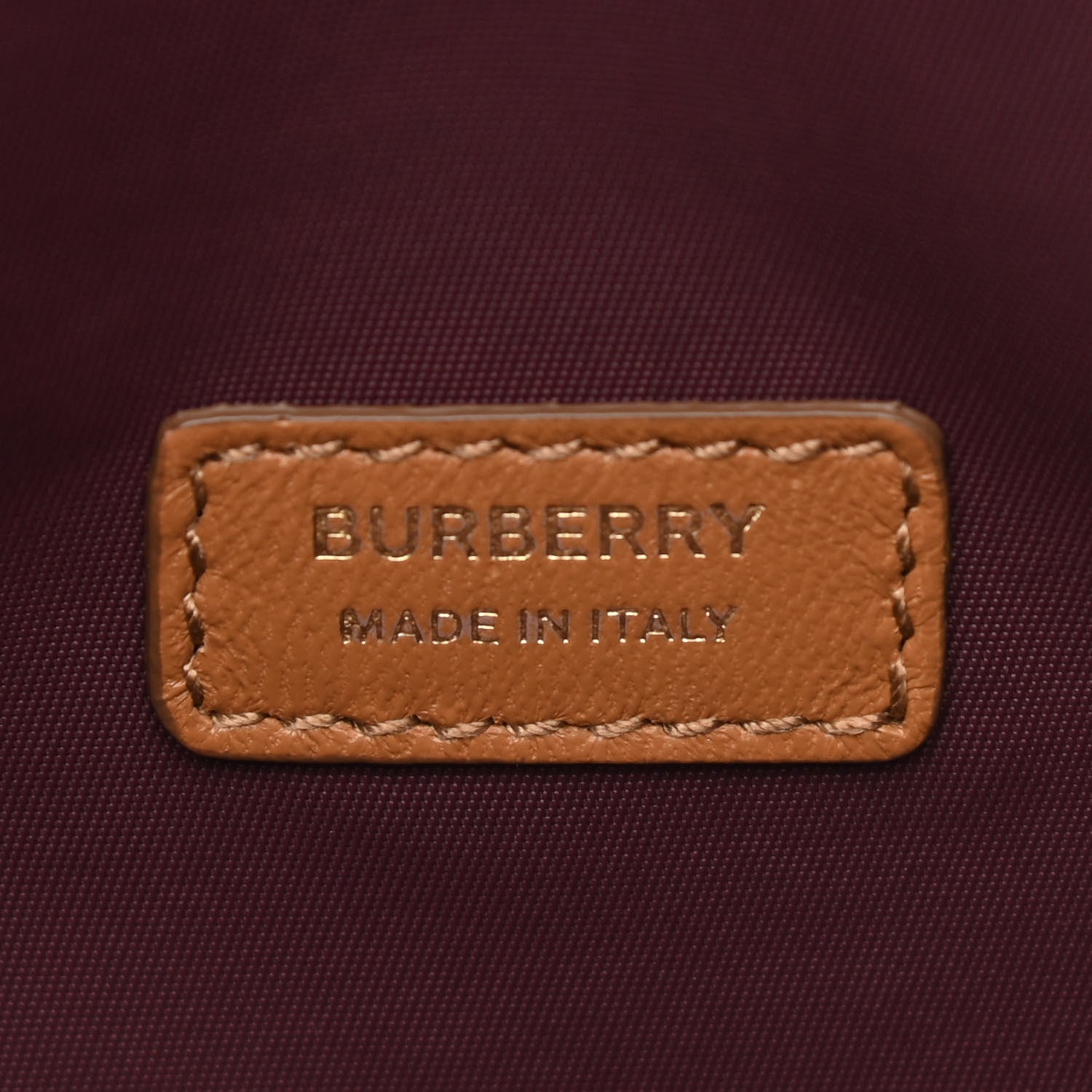 Burberry Lambskin Quilted Lola Barrel Bag Maple Brown 8 of 12