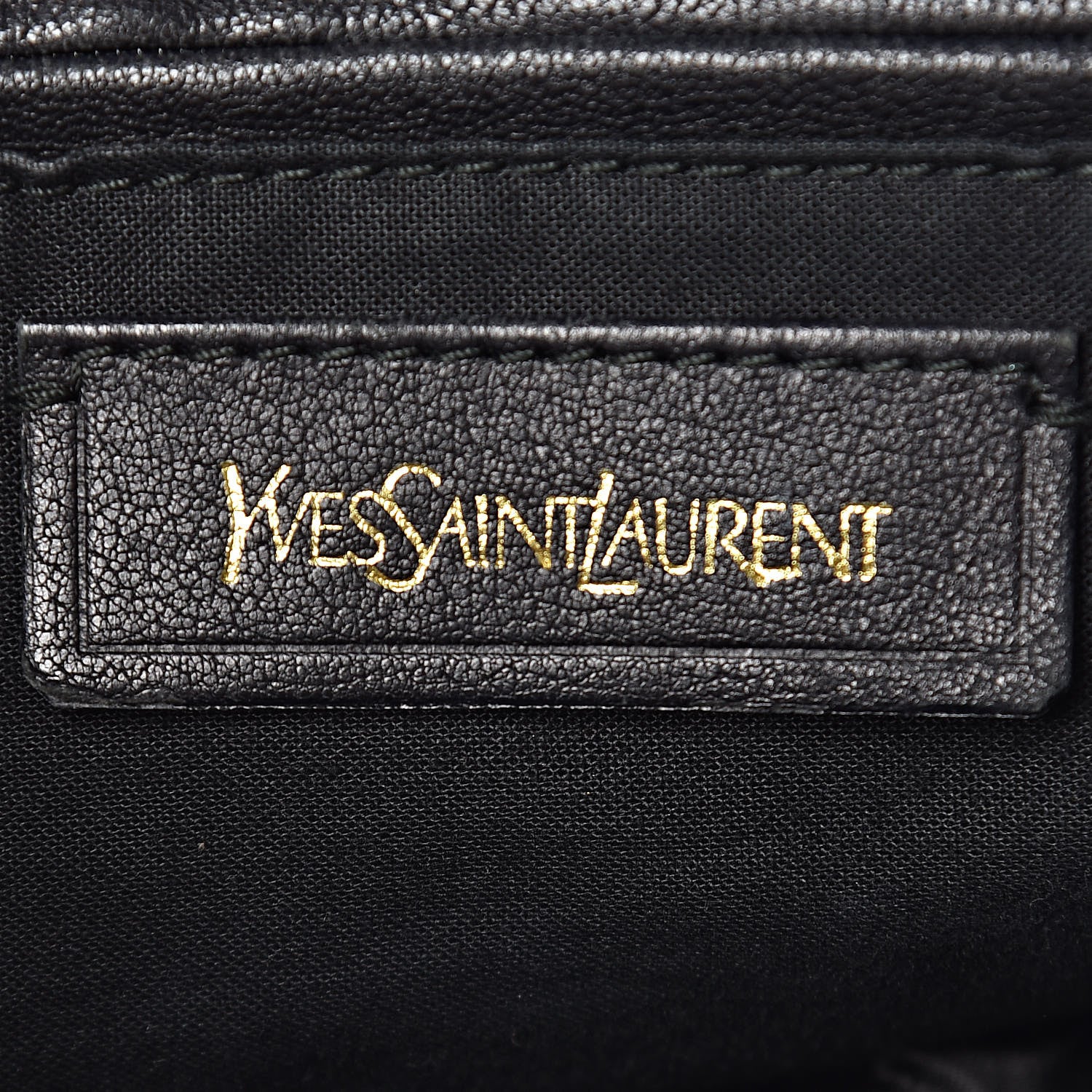 Saint Laurent Sheepskin Small Cabas ChYc Black 9 of 19