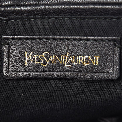 Saint Laurent Sheepskin Small Cabas ChYc Black 9 of 19