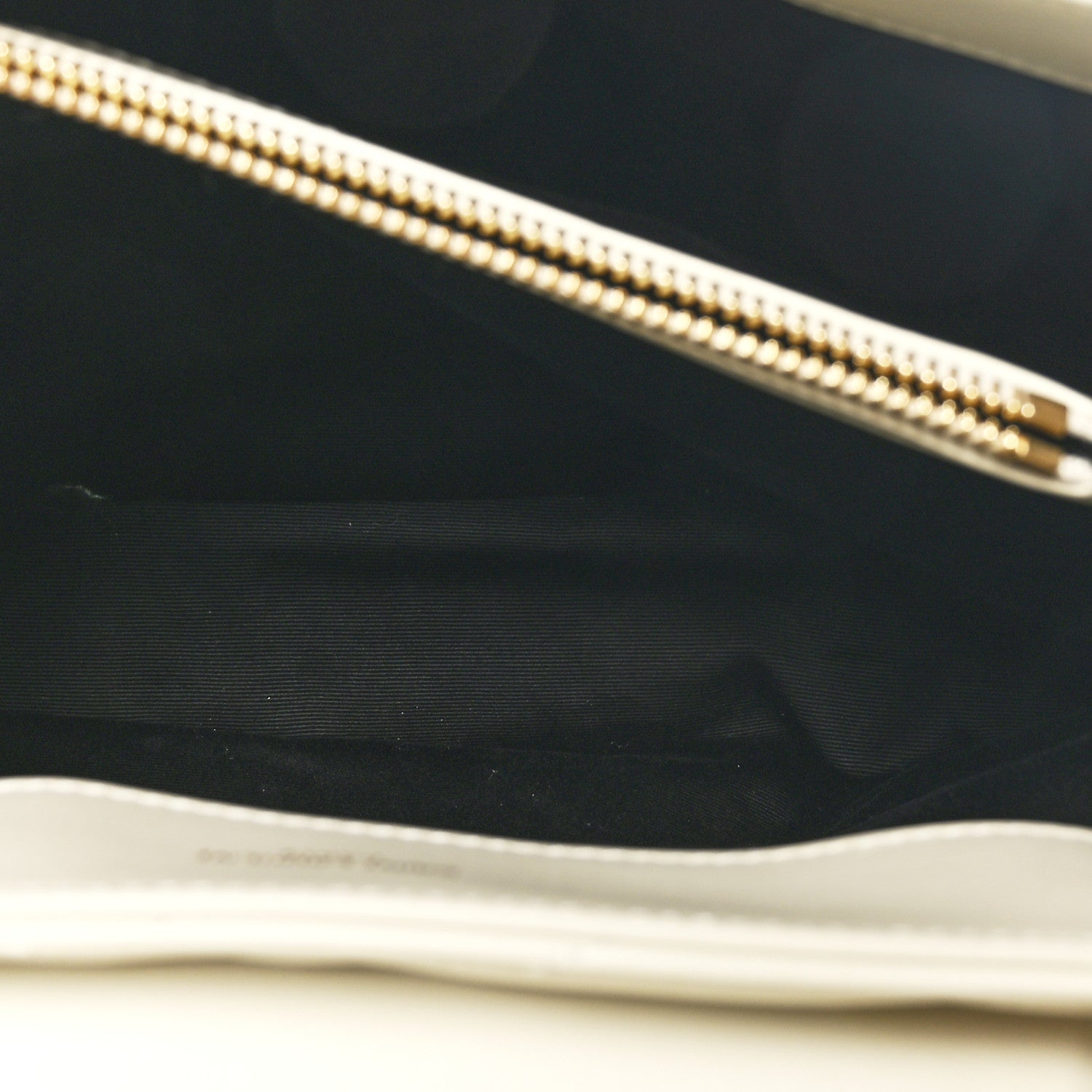 Saint Laurent Calfskin Y Quilted Monogram Medium Loulou Chain Satchel Crema Soft 6 of 11