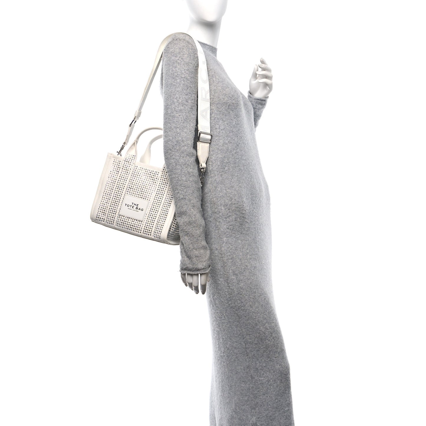 Crystal Canvas Small The Tote Bag White