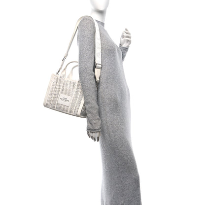 Marc Jacobs Crystal Canvas Small The Tote Bag White 2 of 10