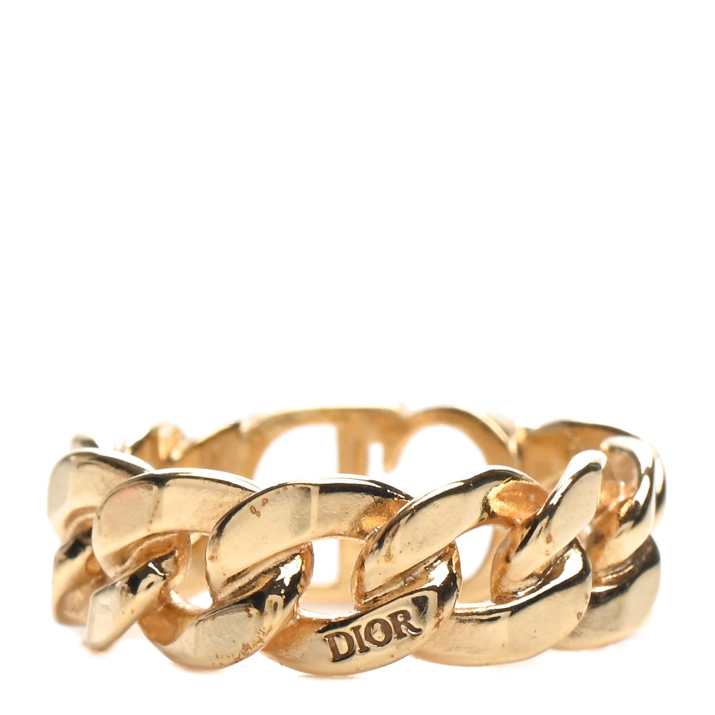 Metal Danseuse Etoile Chain Ring 54 7 Gold
