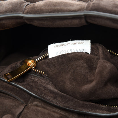 Bottega Veneta Suede Maxi Intrecciato Padded Chain Cassette Crossbody Bag Fondant 10 of 11
