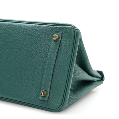 Hermes Togo Birkin 30 Malachite 10 of 11