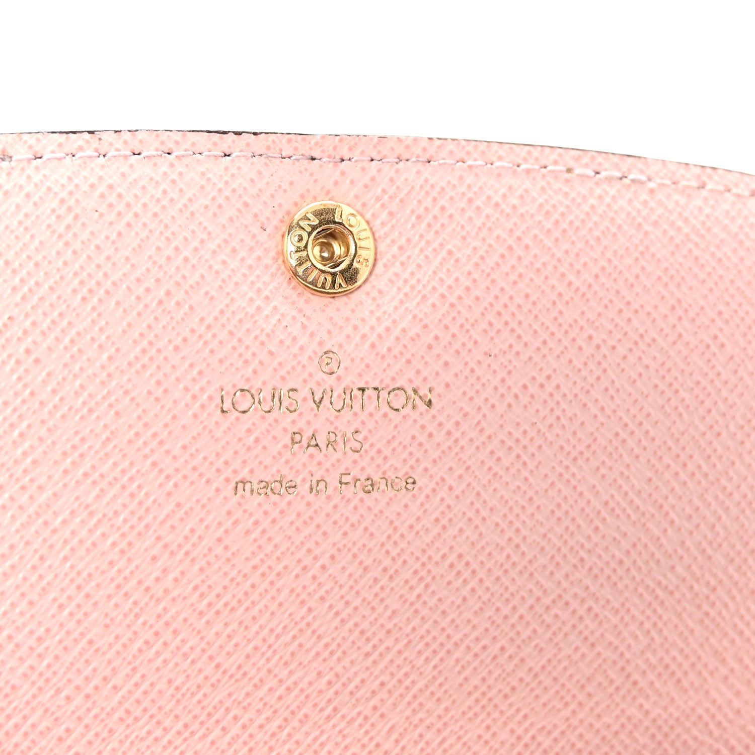 Louis Vuitton Monogram Emilie Wallet Rose Ballerine 6 of 6