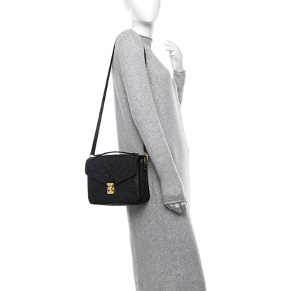 Louis Vuitton Empreinte Pochette Metis Black 2 of 11
