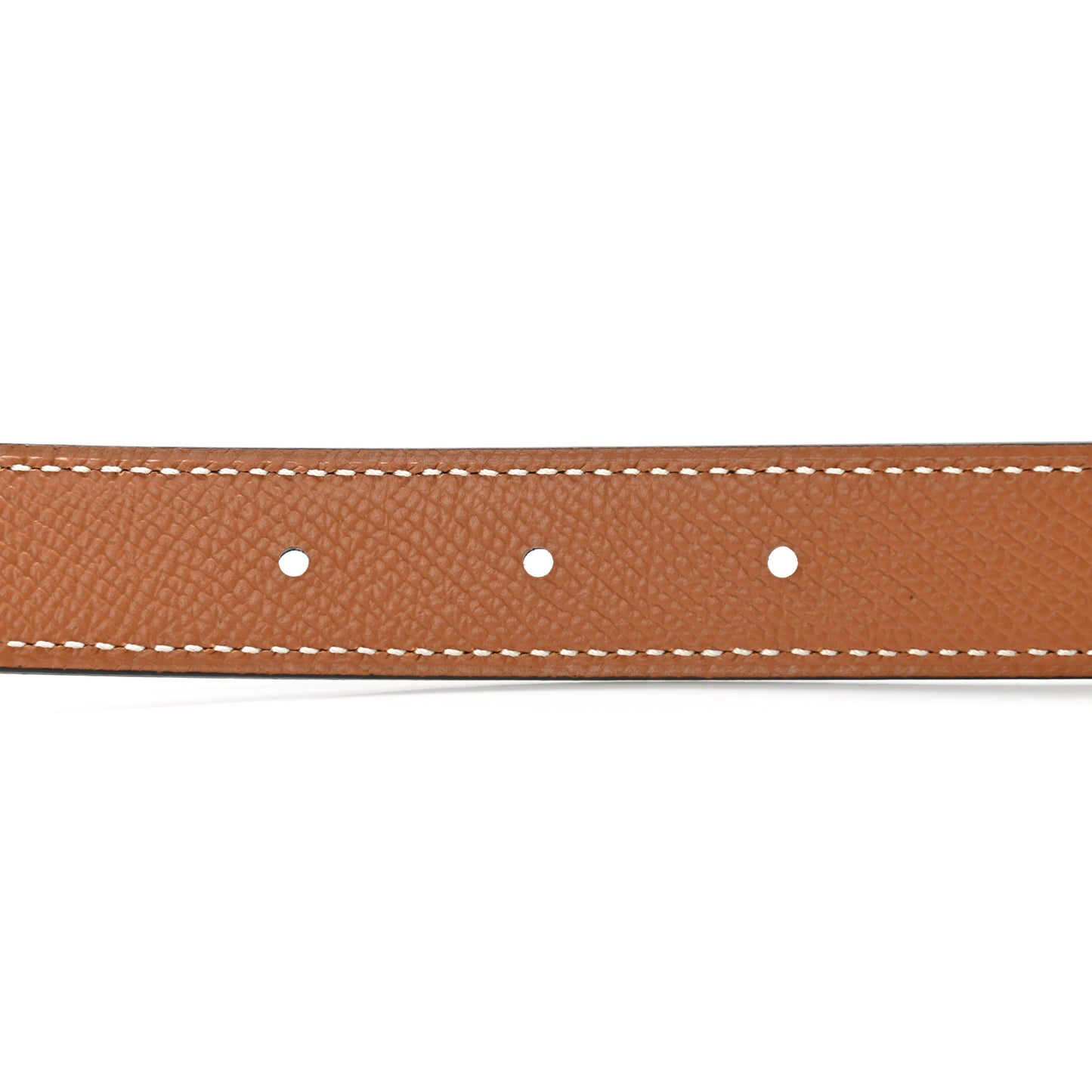 Swift Epsom 24mm Mini Constance H Belt 75 Black Gold