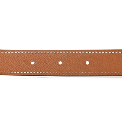 Hermes Swift Epsom 24mm Mini Constance H Belt 75 Black Gold 4 of 8