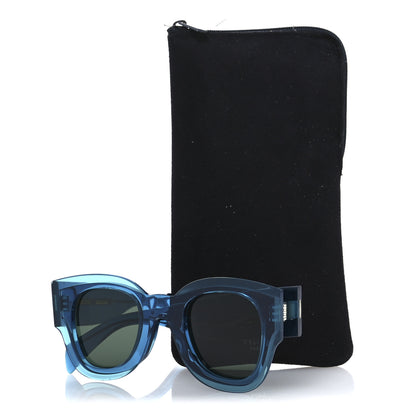 Celine Acetate Sunglasses CL 41446/S Blue 7 of 7