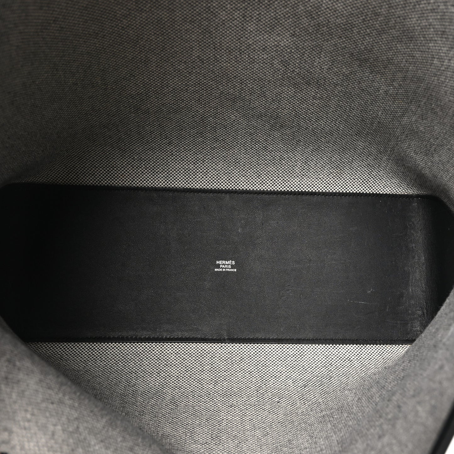 Swift H Canvas Cabas H En Biais 40 Black Ecru