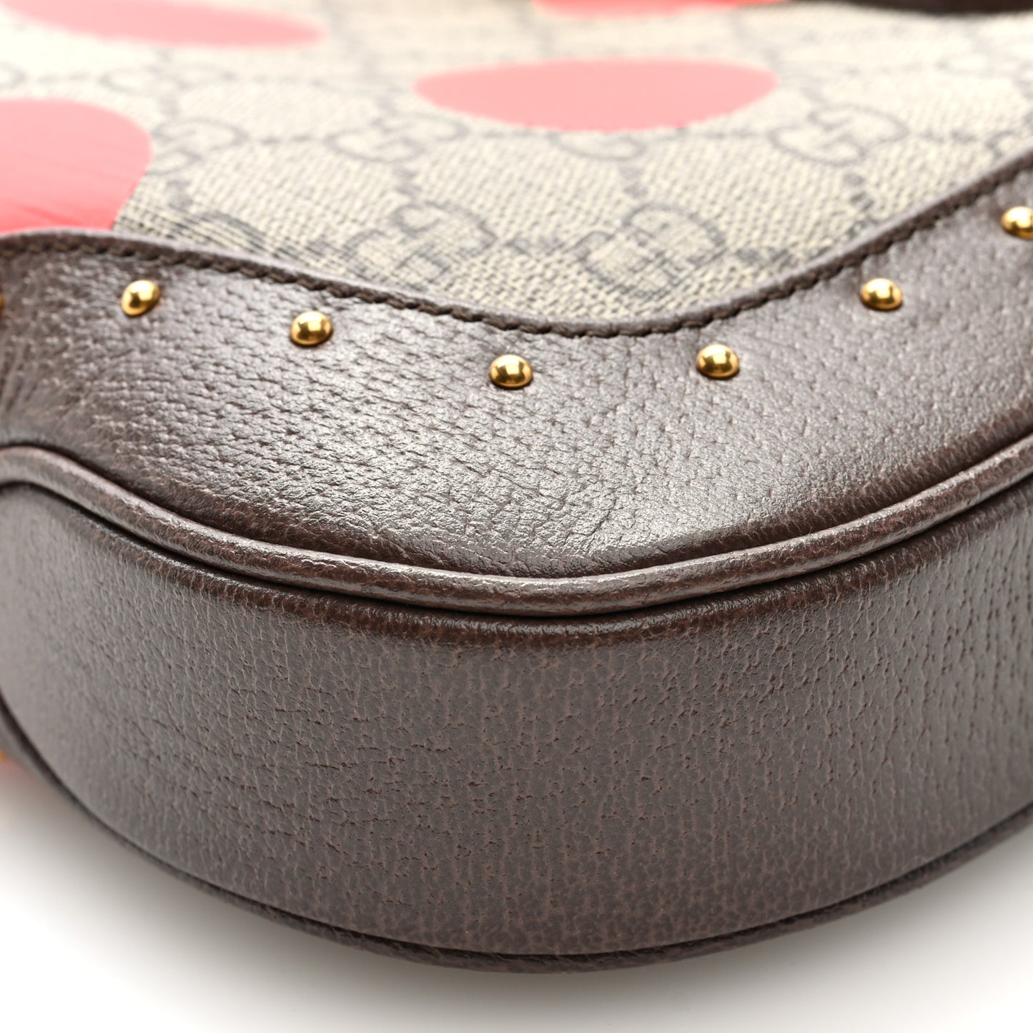 GG Supreme Monogram Web Geometric Small Jackie 1961 Beige Multicolor Brown Sugar
