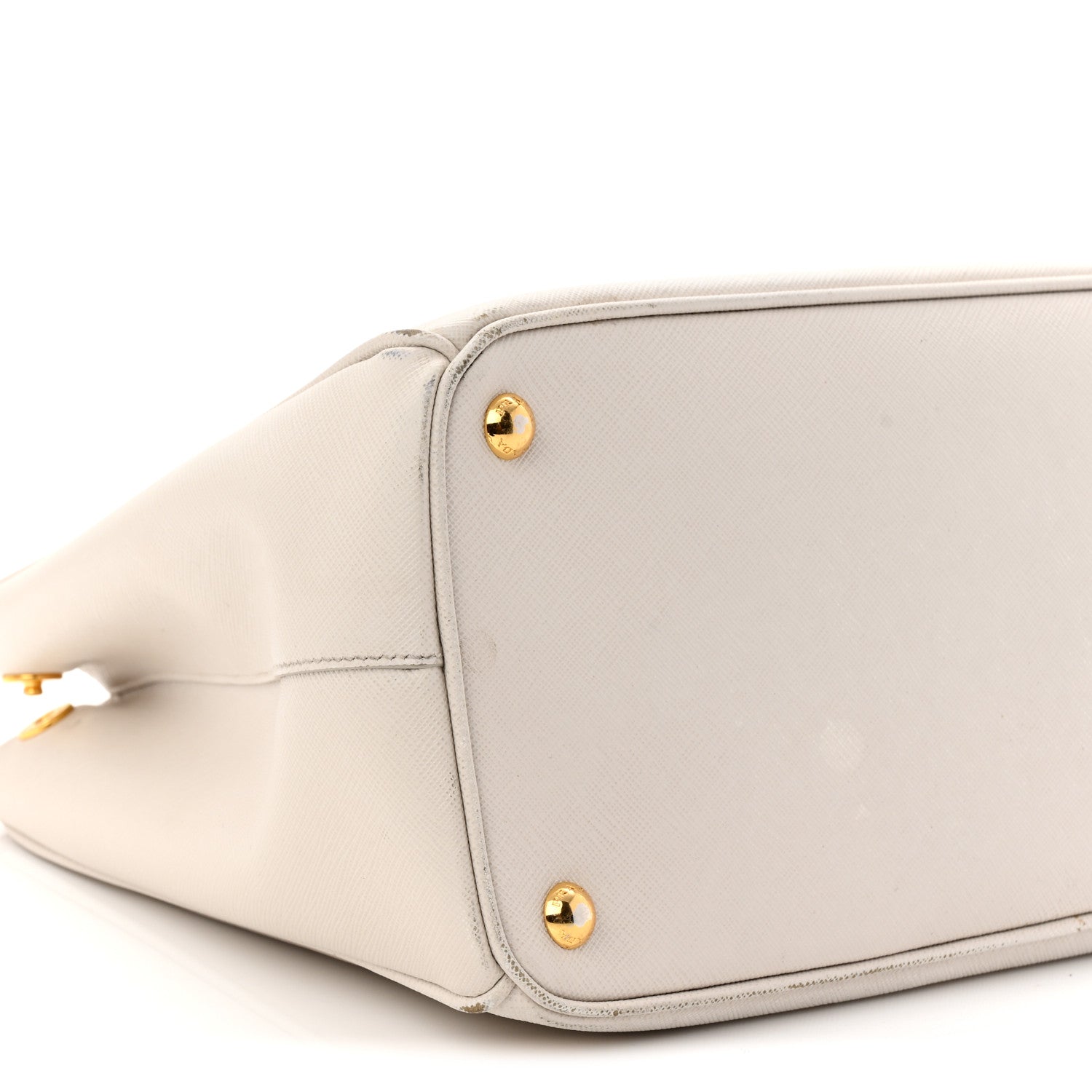 Prada Saffiano Lux Large Galleria Double Zip Tote Talco 10 of 18