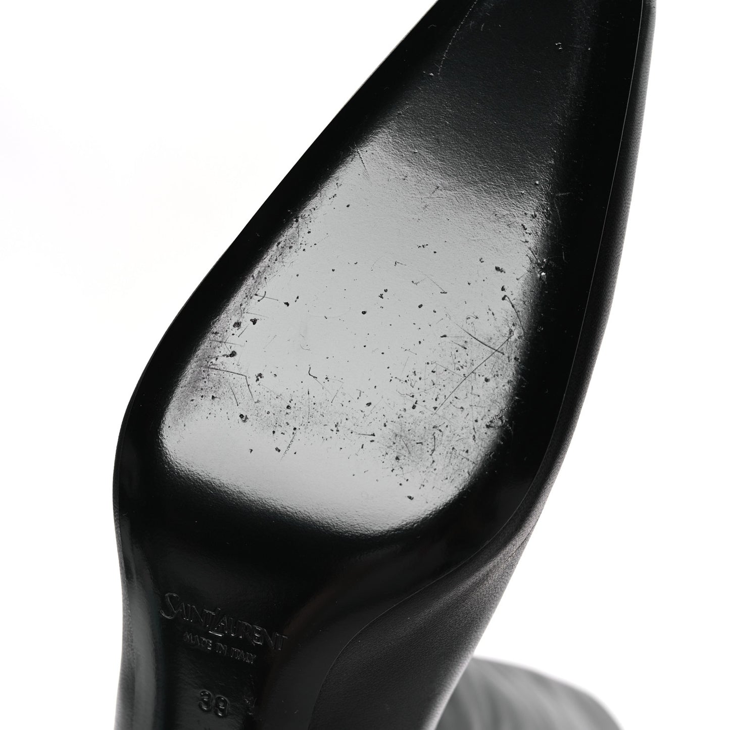 Calfskin Jill Knee High Boots 39 Black