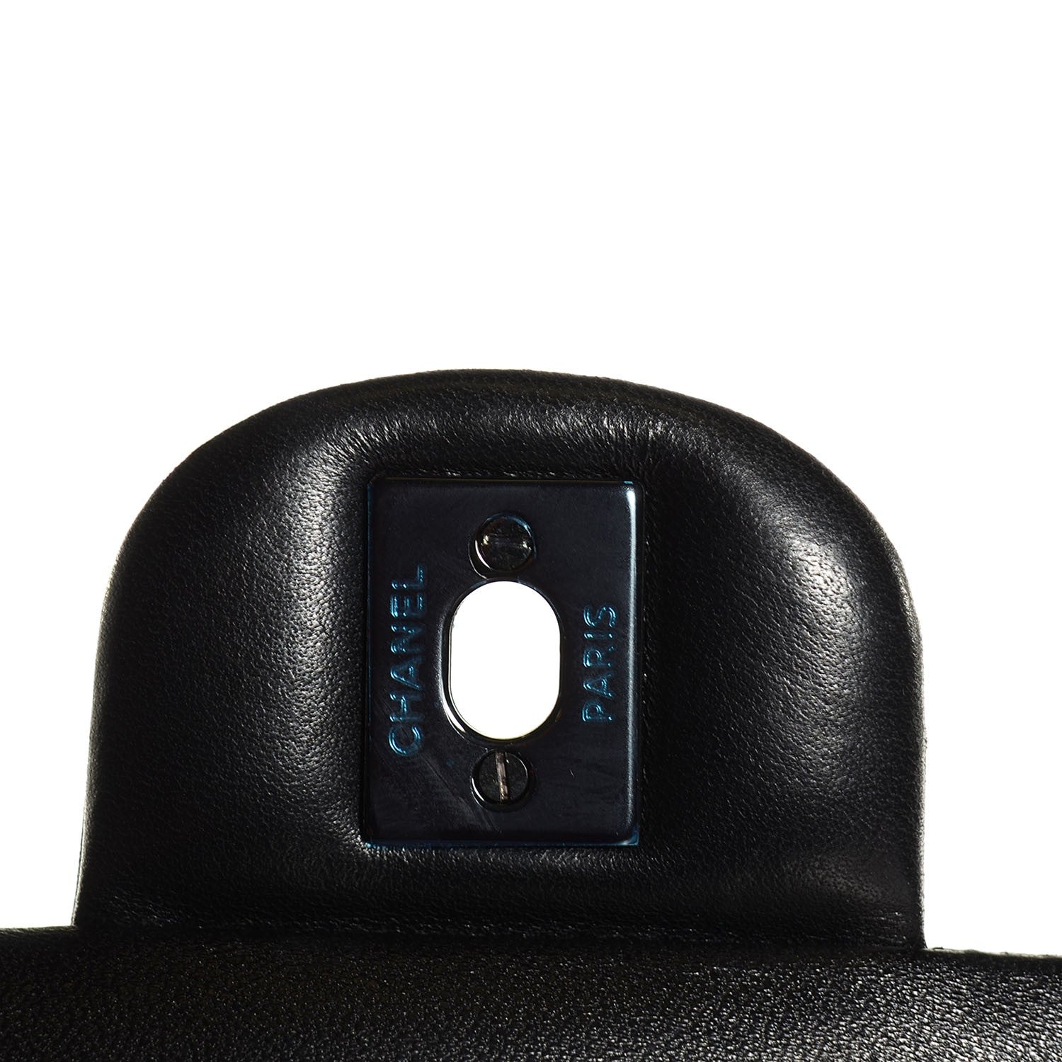 Chanel Lambskin Chevron 11.12 Medium Double Flap So Black 6 of 8