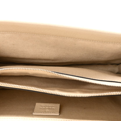 Gucci Textured Calfskin Crystal Small Dionysus Shoulder Bag Mystic White 5 of 10