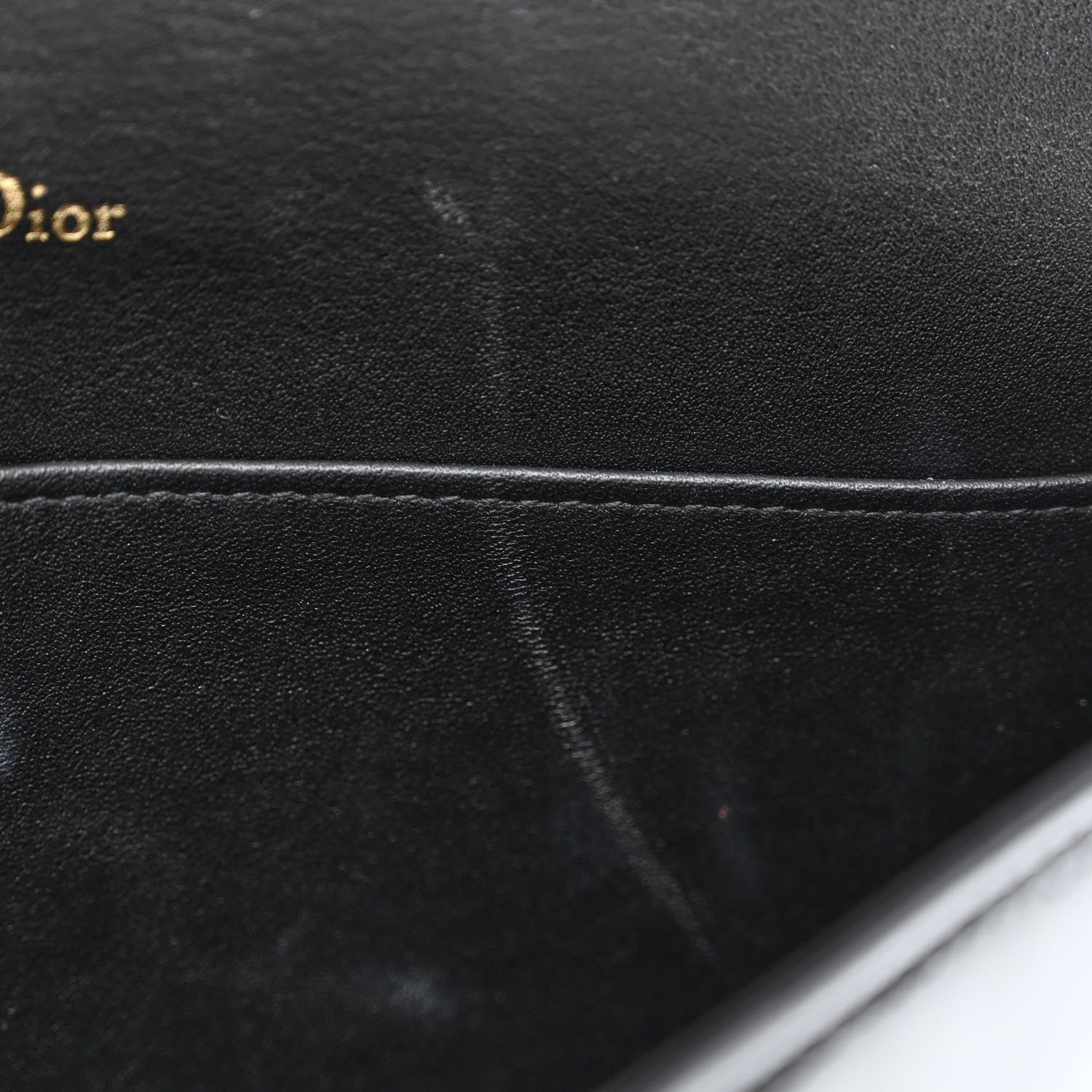 Christian Dior Patent Cannage Lady Dior Pouch Black 15 of 15