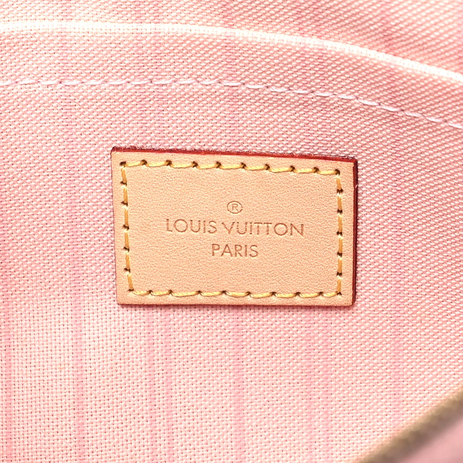 Louis Vuitton Damier Azur Neverfull MM GM Pochette Rose Ballerine 6 of 8