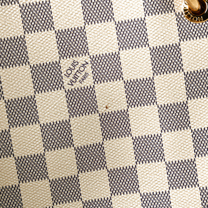 Louis Vuitton Damier Azur Graceful PM Rose Ballerine 8 of 9