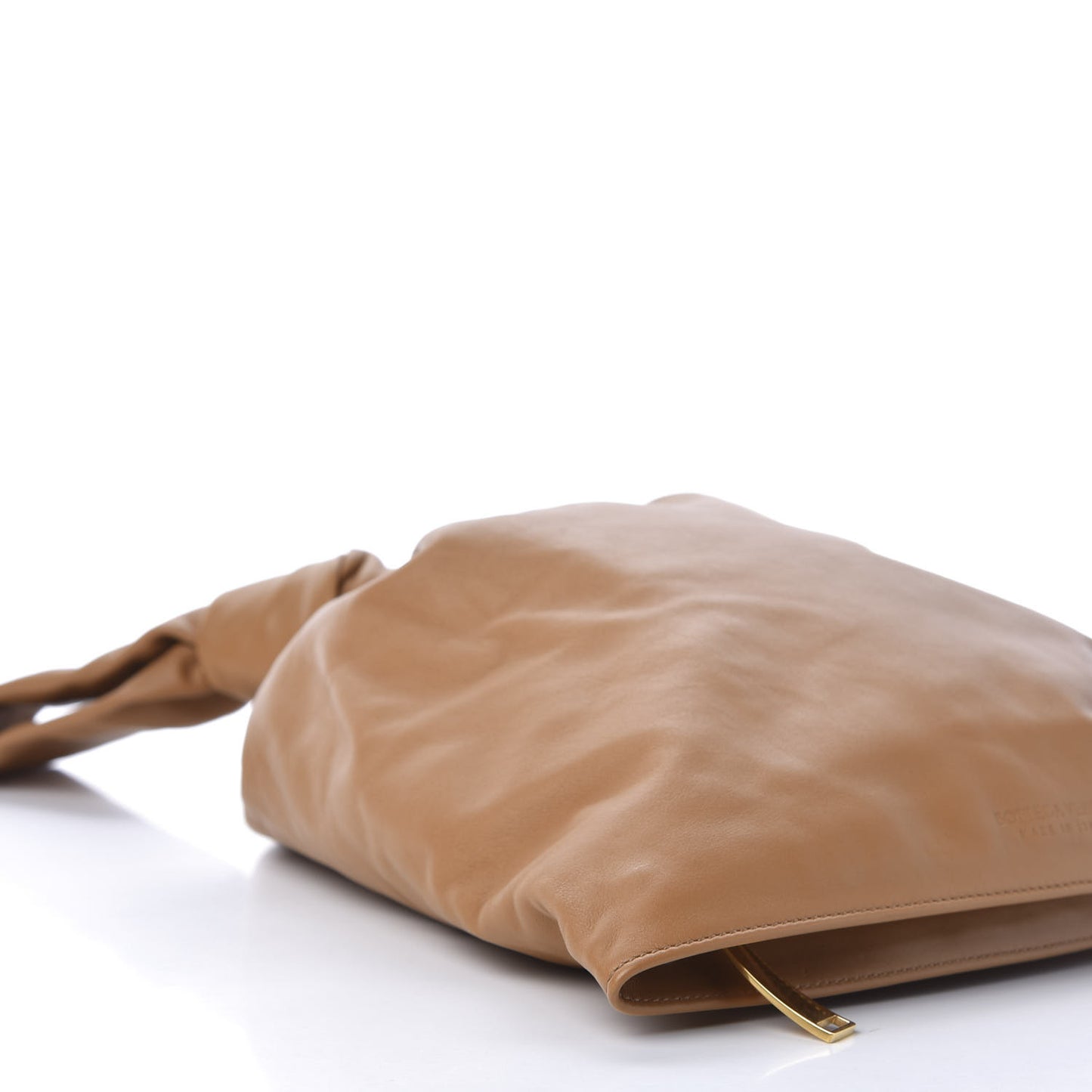 Supple Calfskin BV Twist Caramel