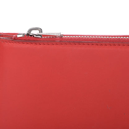 Givenchy Calfskin Studded Pandora Chain Wallet Medium Red 13 of 13