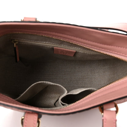 Gucci Microguccissima Small Bree Tote Soft Pink 5 of 9