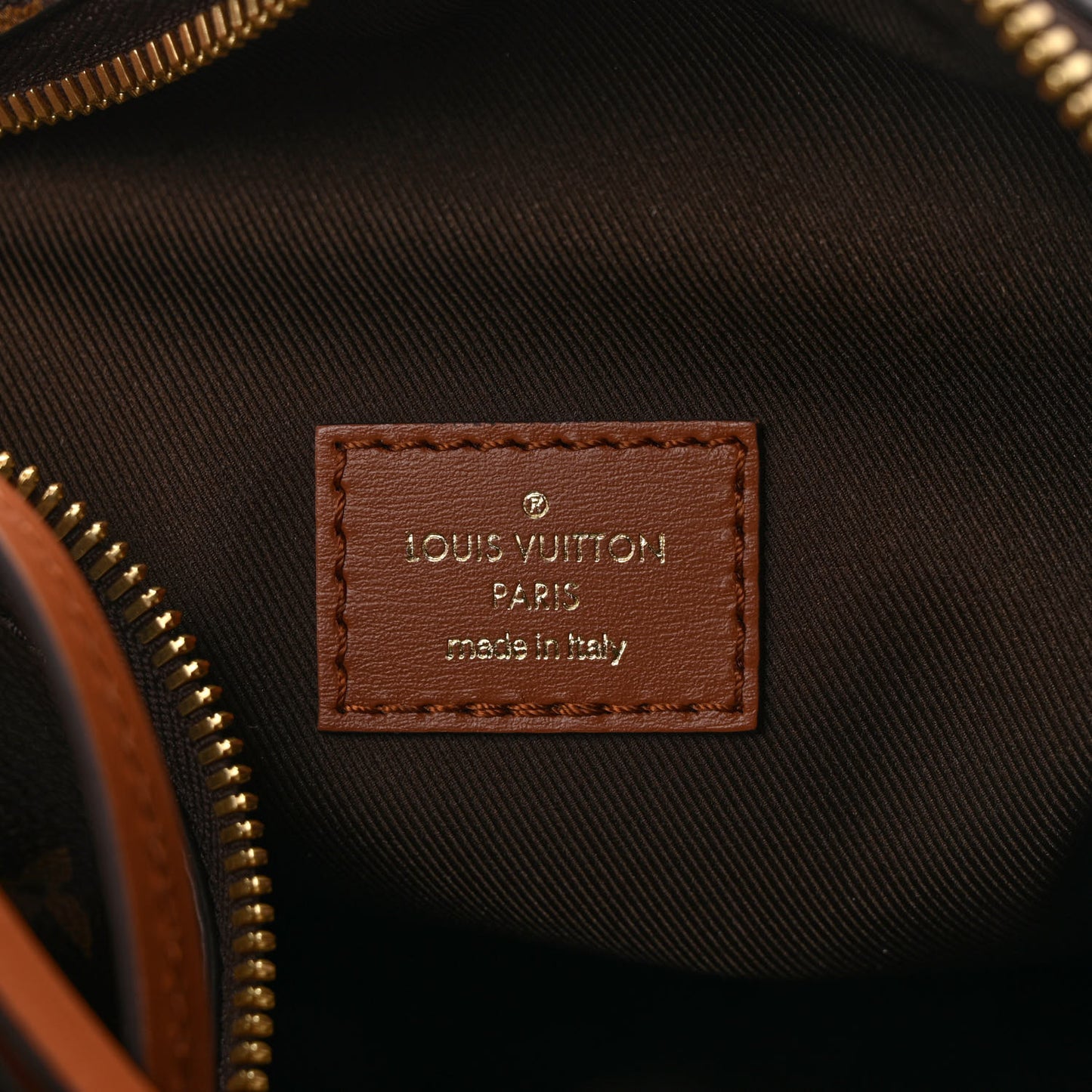 Reverse Monogram Loop Hobo