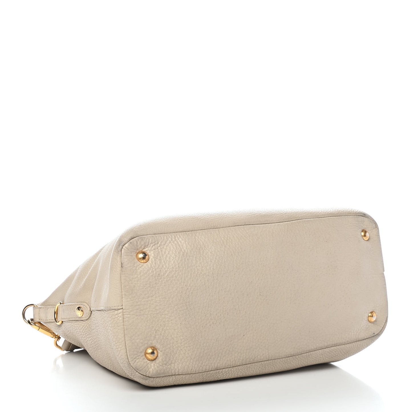 Vitello Daino Shopping Tote Sabbia