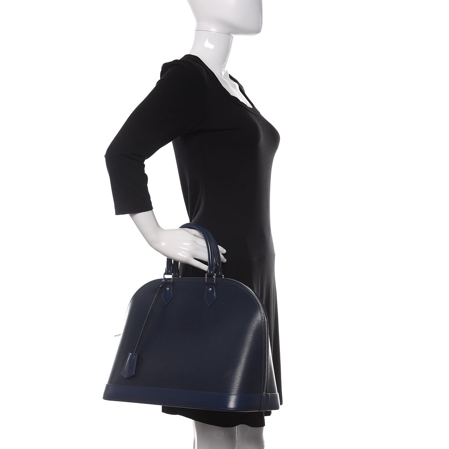 Louis Vuitton Epi Alma GM Indigo 2 of 9