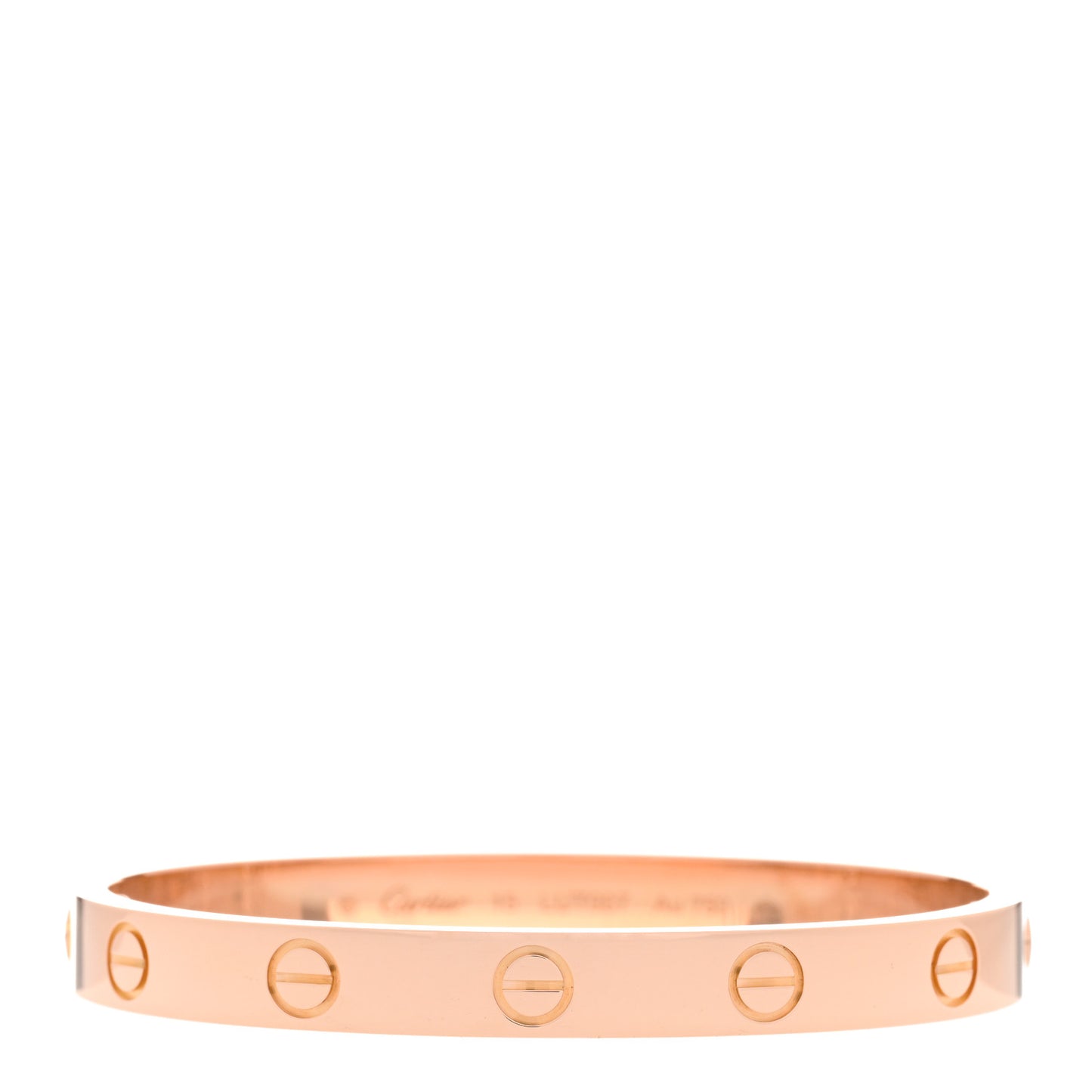 18K Pink Gold LOVE Bracelet 15