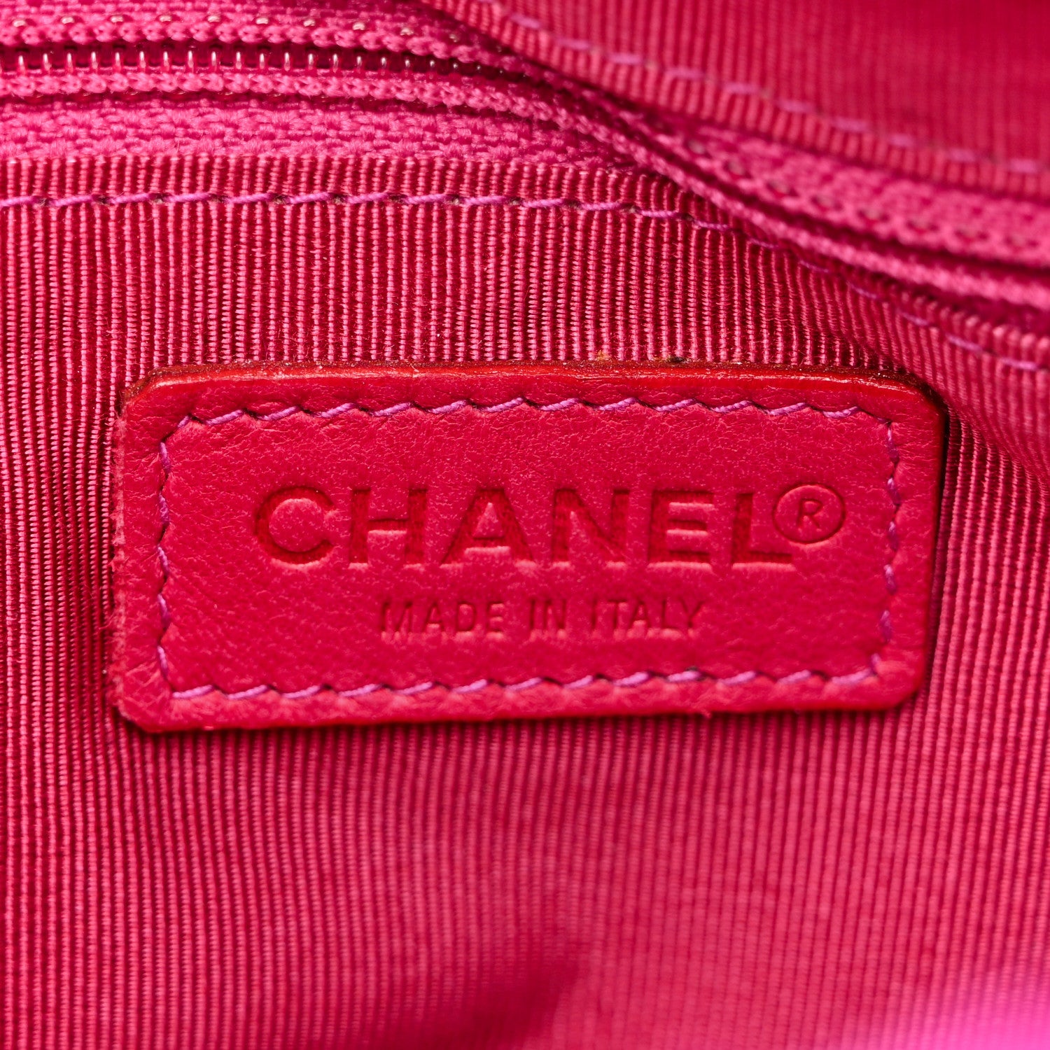 Chanel Rabbit Fur Shoulder Bag Fuchsia 6 of 11