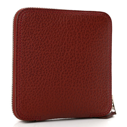 Hermes Buffle Silky Bolduc Au Carre Pop Shopper Tote Rouge H 3 of 8