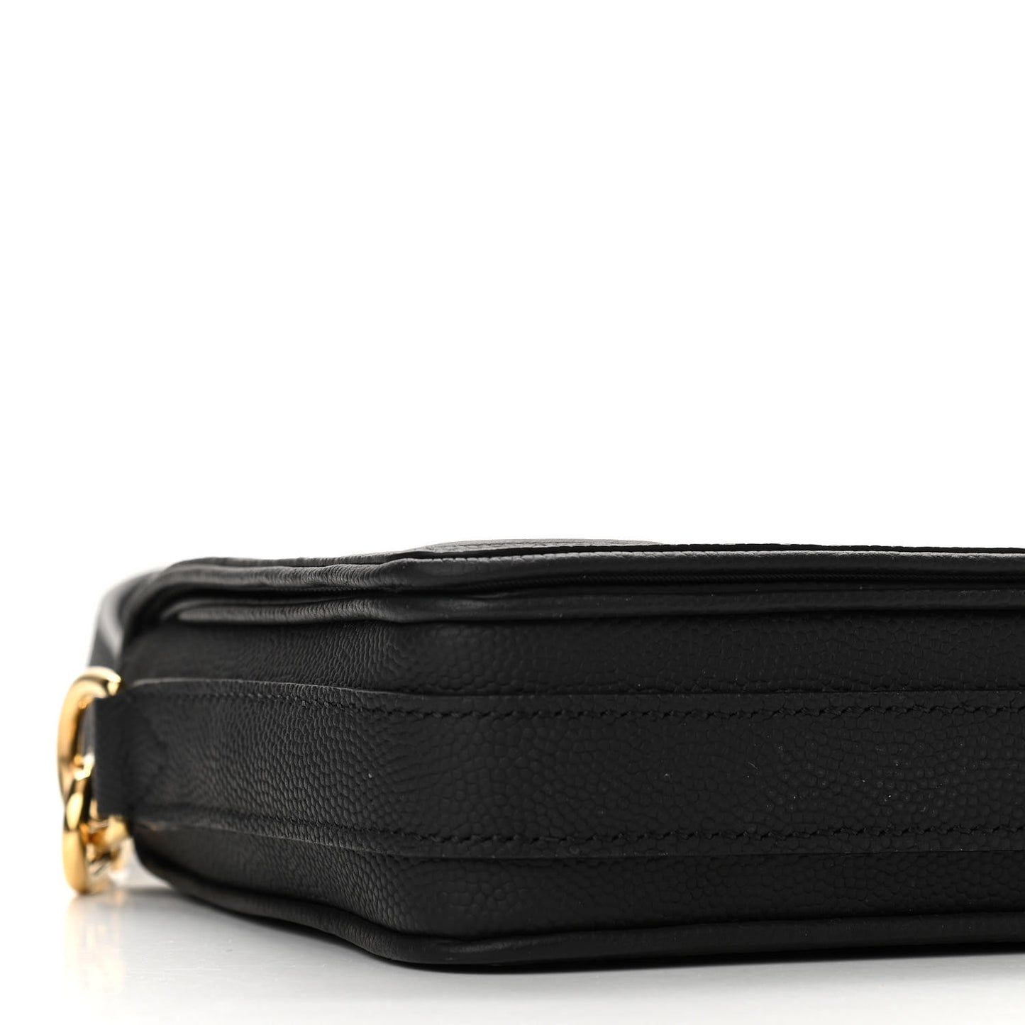 x NBA Grained Calfskin Monogram Studio Messenger Black