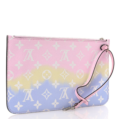 Louis Vuitton Monogram Escale Neverfull MM GM Pochette Pastel 3 of 8
