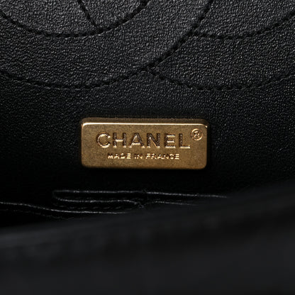 Chanel Aged Calfskin Lucky Charms 2.55 Reissue 225 Flap Black 6 of 12